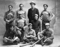 Washburn's 1898 or 1899 baseball team.