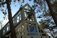 Carole Chapel glass work