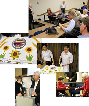 Kansas Day celebration reception, celebrated one day late in 2009