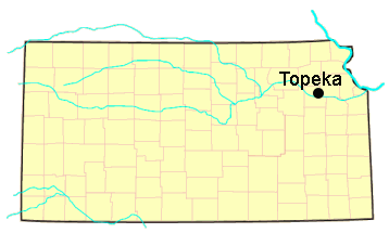 Kansas locations associated with Porubsky, Topeka