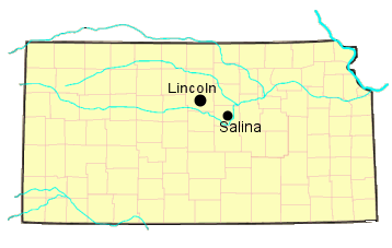 Gloria Zachgo, Map of Kansas