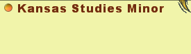 Kansas Studies Minor
