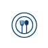 dinner plate icon