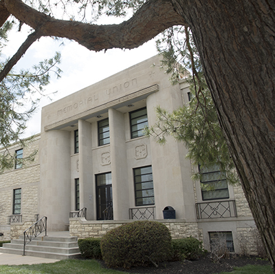 Washburn's Memorial Union, a hub for activity on campus