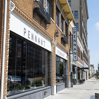 The Pennant building downtown