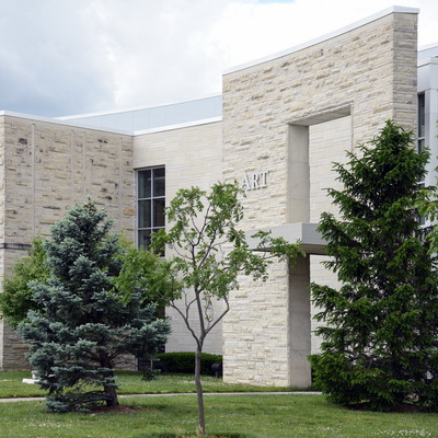 Front of Art Building