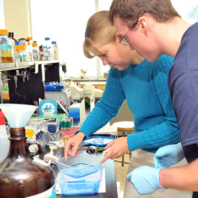 Forensic Biology degree at Washburn 