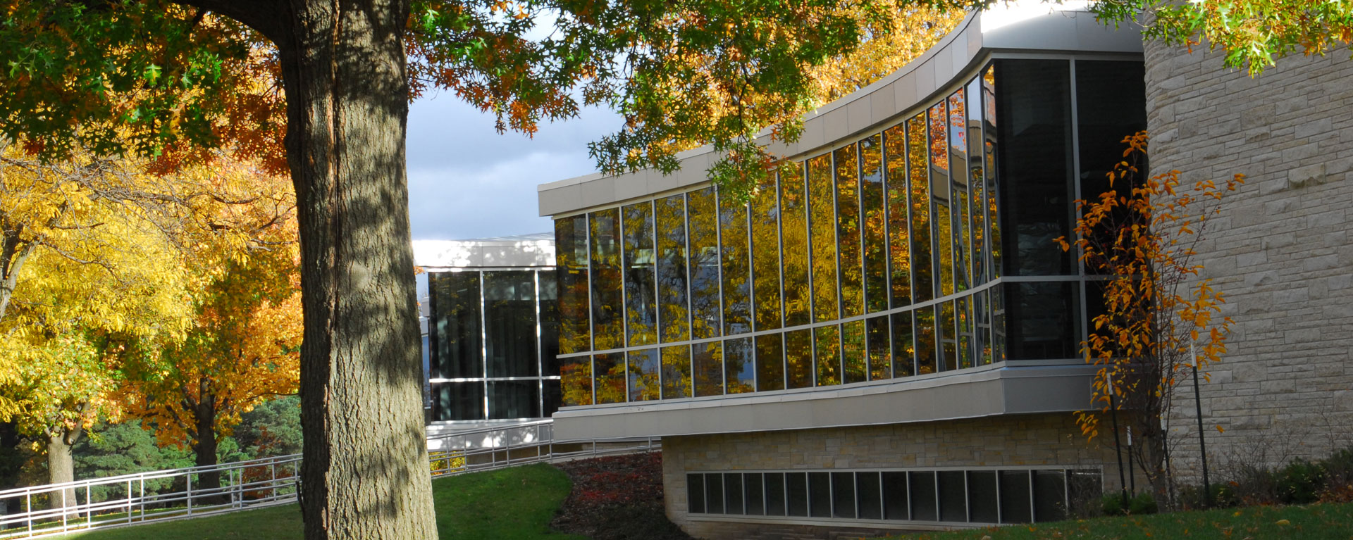 North side of Stoffer Science Hall