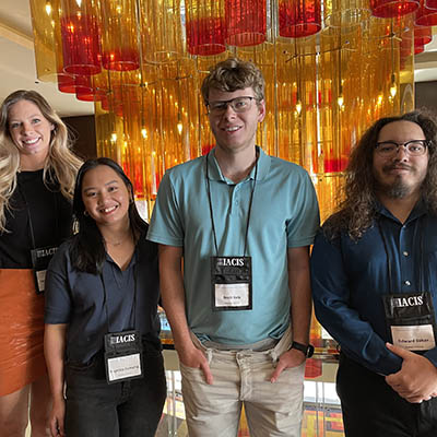 Students at conference in Las Vegas