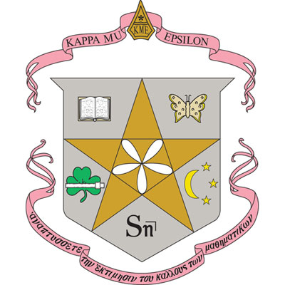 Kappa Mu Epsilon emblem