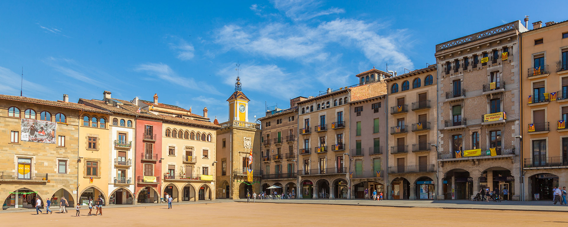 main square of Vic, Spain