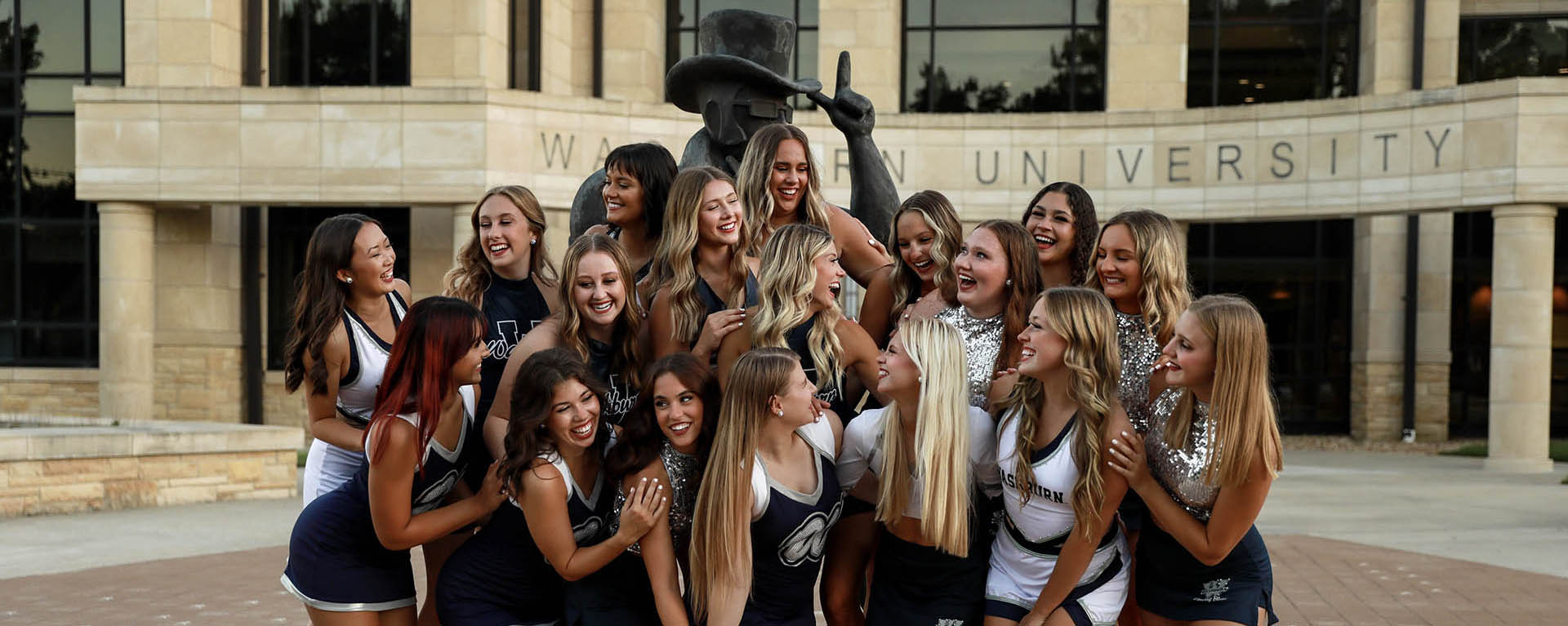 The Dancing Blues team at Washburn University