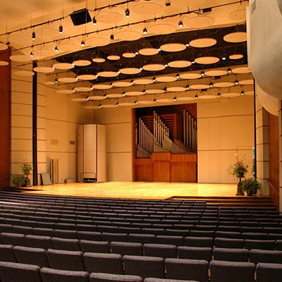 White Concert Hall auditorium 