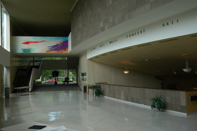 White Concert Hall lobby