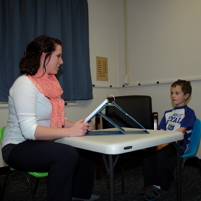 Student in a clinic