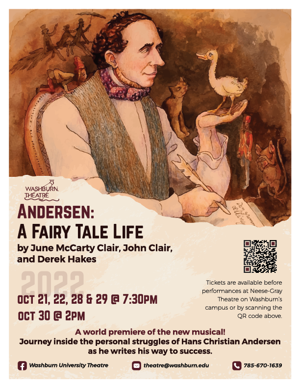 Andersen: A FairyTale Life production poster