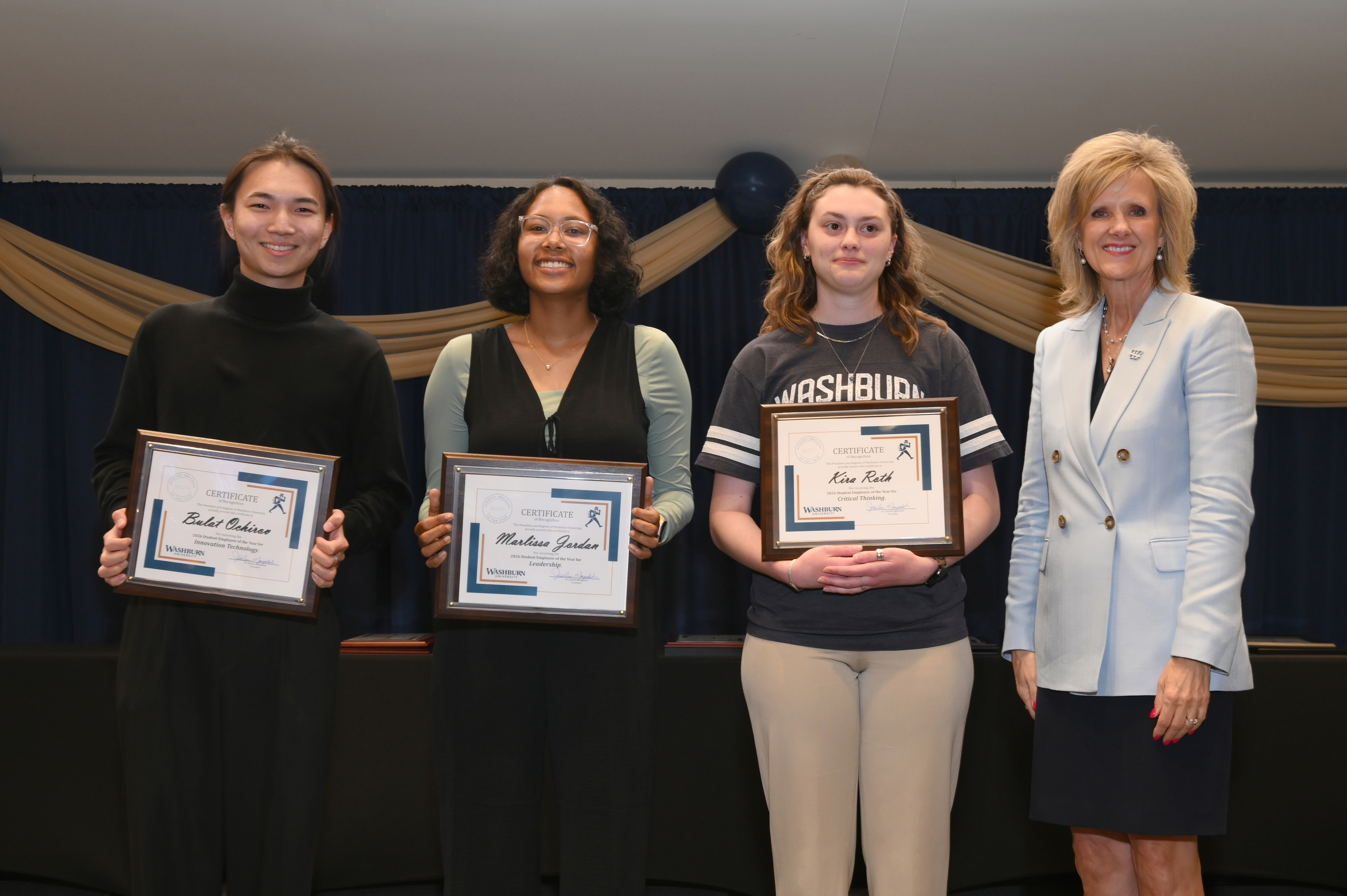 2026 student employees of the year