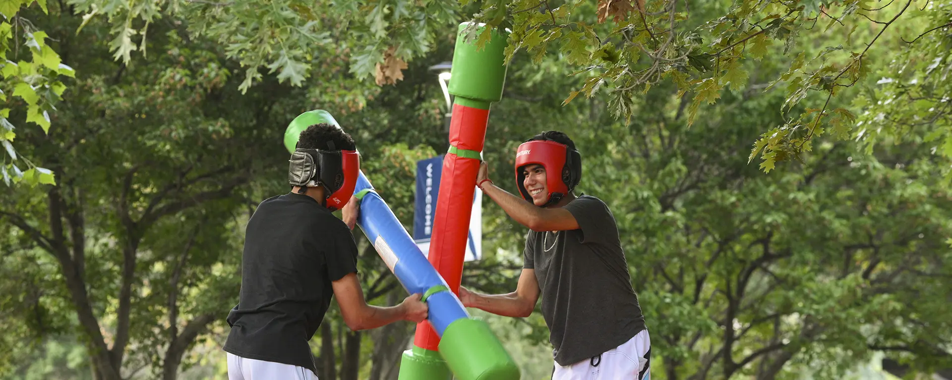 Students have fun at WU Fest.
