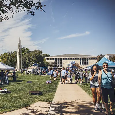Events happening on the union lawn.