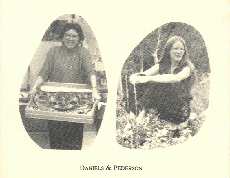 Pictures of Celia Daniels and Cynthia Pederson