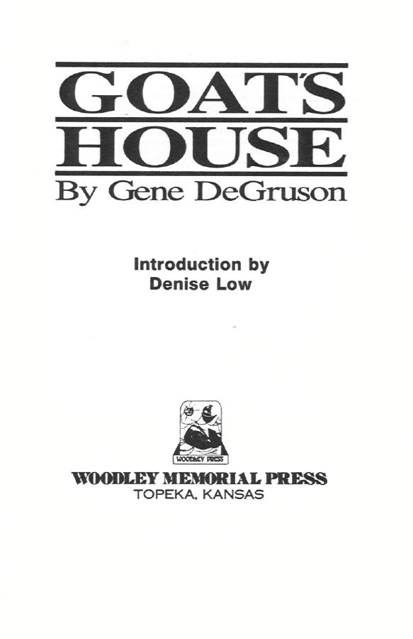Titlepage of Goat's House