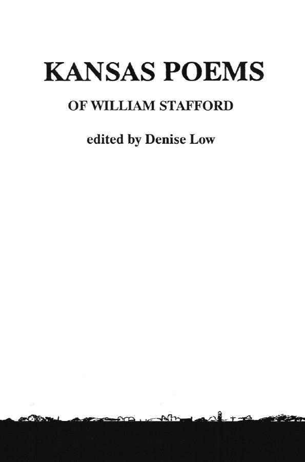 Cover of Kansas Poems of William Stafford