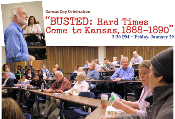 Kansas Day crowd collage