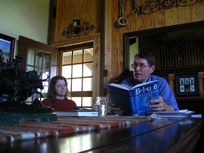 Amy Fleury, Steven Hind at the Flying W Ranch