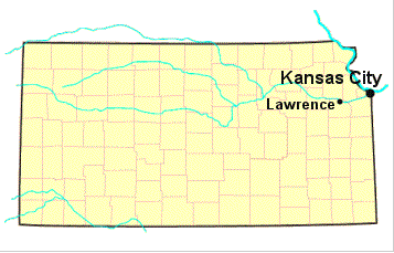 Clair Kansas Map