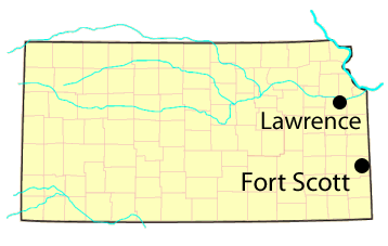 Kenneth Irby has Kansas connections with both Lawrence and Fort Scott