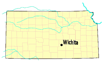 nelson map to wichita