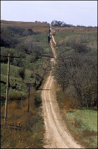 Kansas Country Road