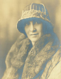 May Williams Ward as flapper, 1921