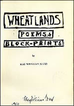 Wheatlands Poems and Block-Prints by May Williams Ward
