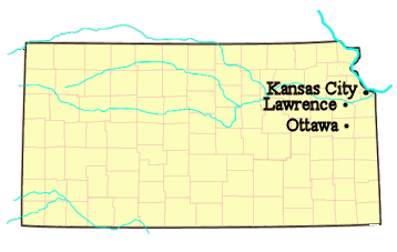 Wolfe Kansas Map